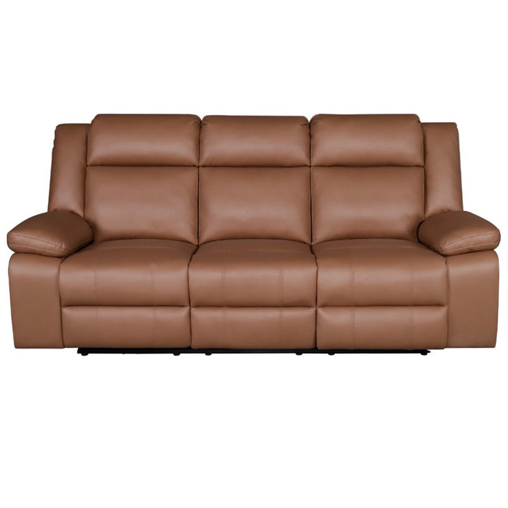 Rozelle 3 Seater Recliner Sofa - Tan