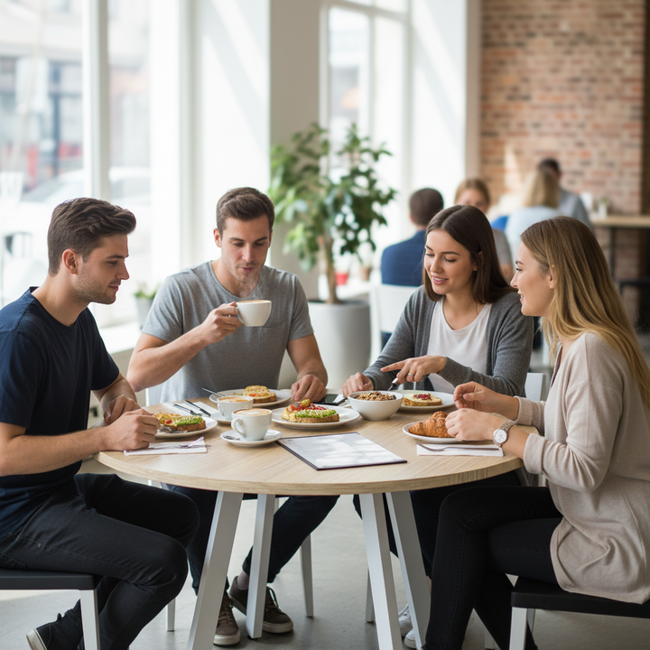 Rozelle 900 Round Table