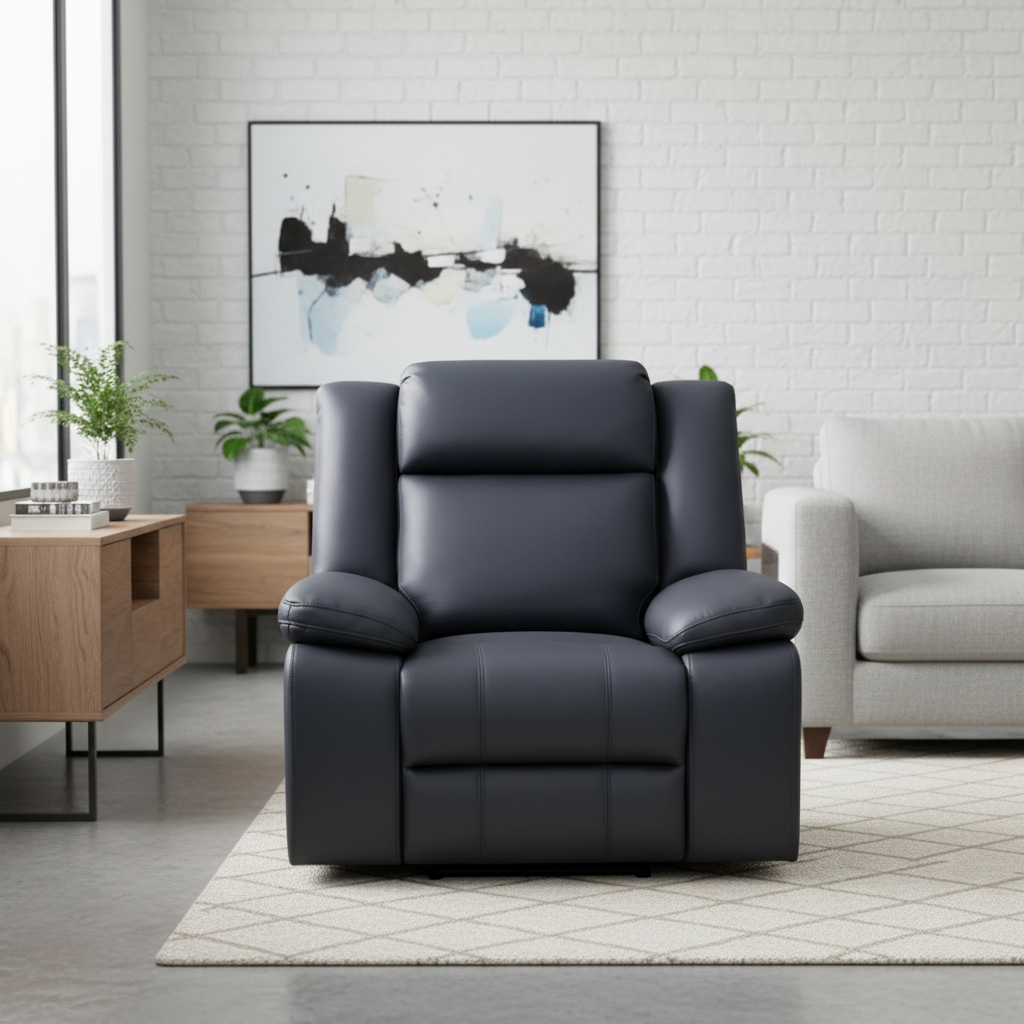 Rozelle Recliner Armchair - Charcoal
