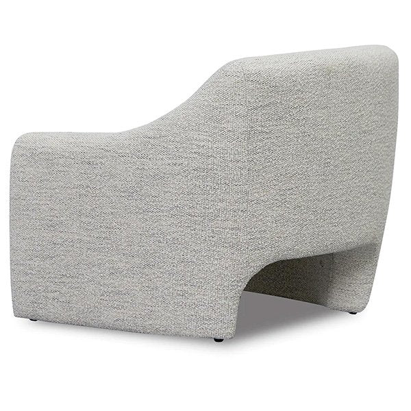 Rubin Fabric Armchair - Fog Grey