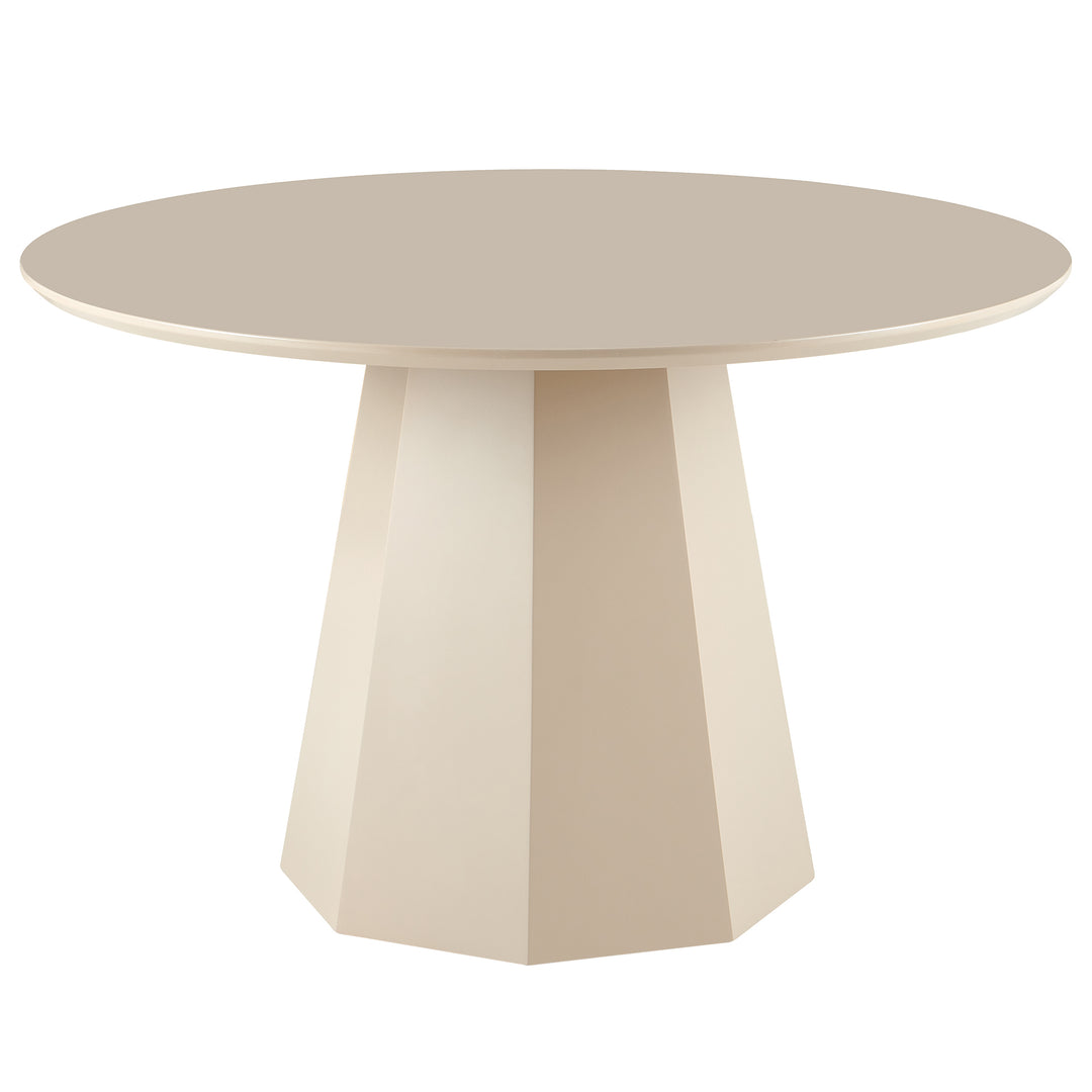 Ruddy 120cm Dining Table - Putty