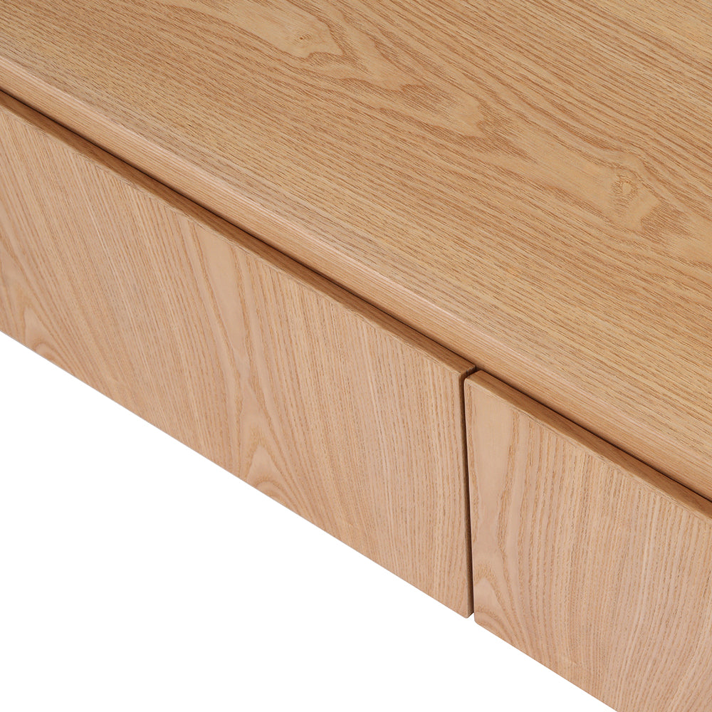 Ruvo Extendable TV Entertainment Unit - Natural Oak