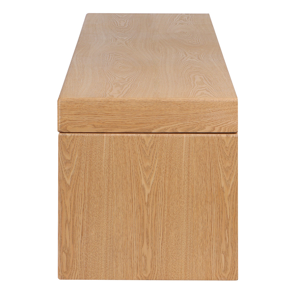 Ruvo Extendable TV Entertainment Unit - Natural Oak