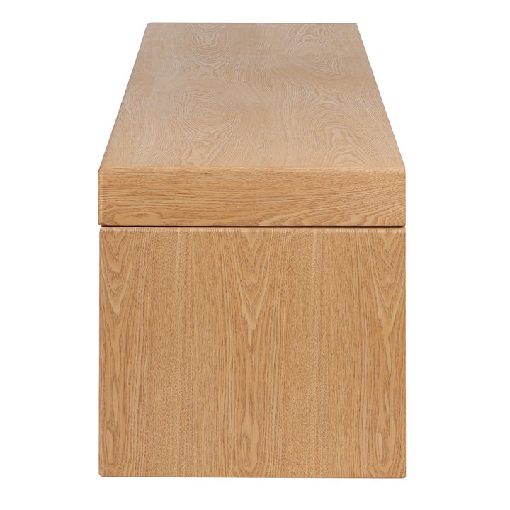 Ruvo Extendable TV Entertainment Unit - Natural Oak