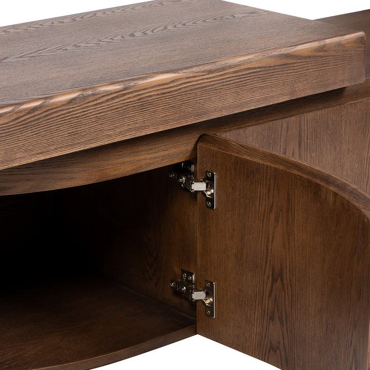 Ruvo Extendable TV Entertainment Unit - Walnut