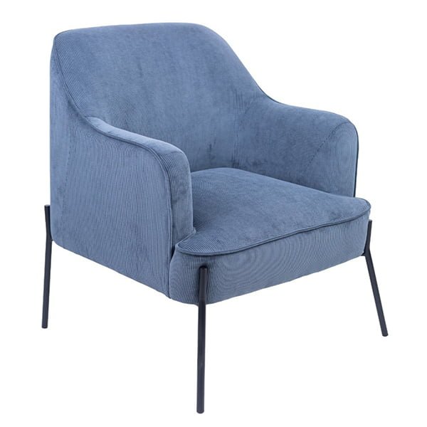 Bevendale Fabric Arm Chair - Slate Grey