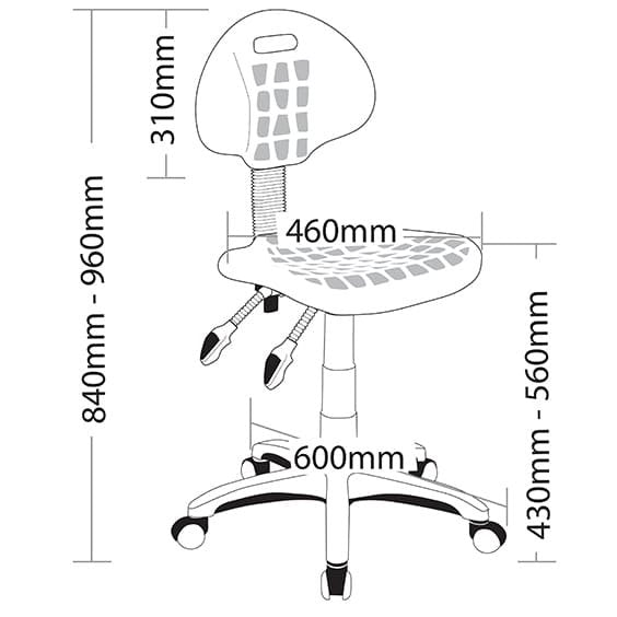 ST007 Industrial Laboratory Stool