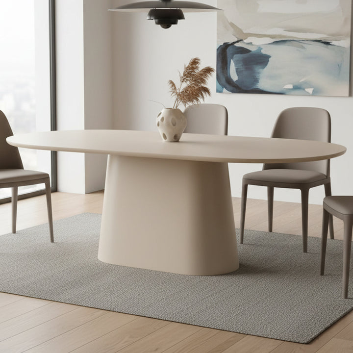 Sade Dining Table - Putty