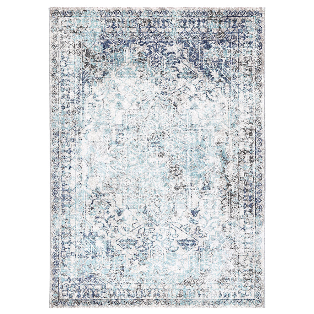 Salsa Adrianita Ivory & Blue Transitional Rug