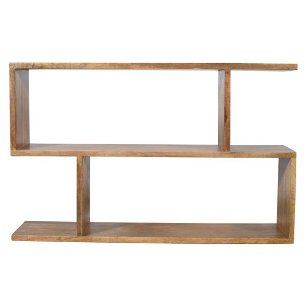San Carlos 120cm Low Solid Timber Bookcase