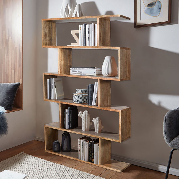 San Carlos 185cm High Solid Timber Bookcase