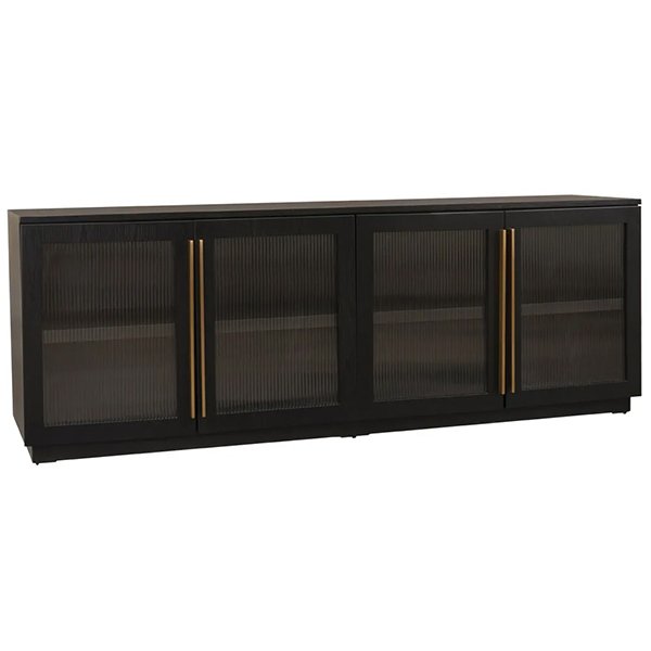 Santiago Oak Buffet - Black