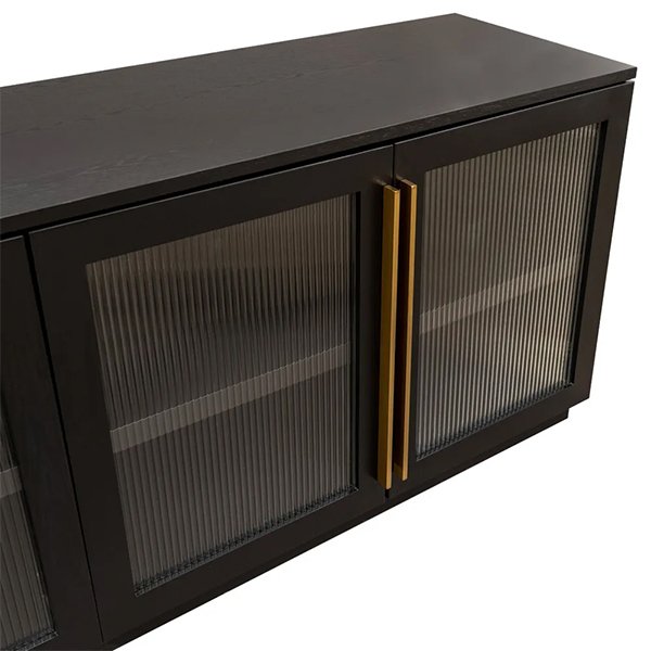 Santiago Oak Buffet - Black