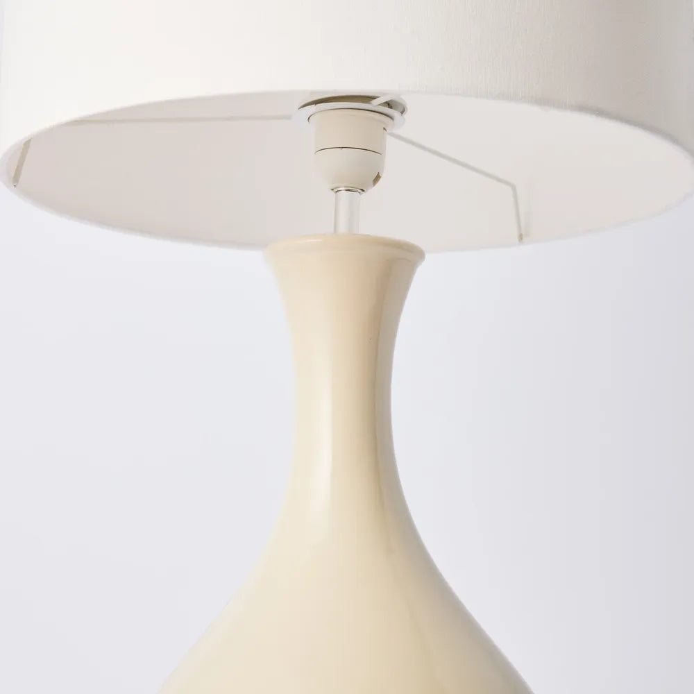 Phoebe Table Lamp - Cream