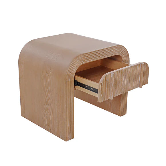 Savero Bedside Table - Natural