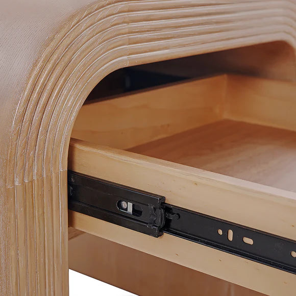 Savero Bedside Table - Natural