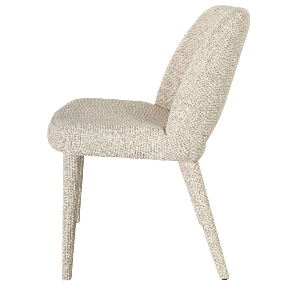Seabrook Set of 2 Dining Chair - Camel Tweed