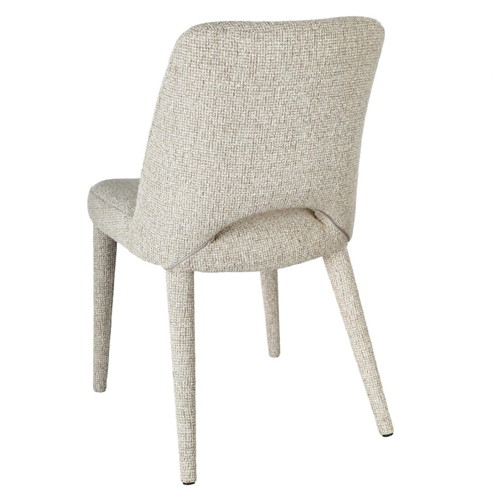 Seabrook Set of 2 Dining Chair - Camel Tweed