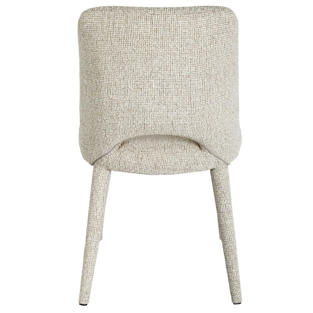 Seabrook Set of 2 Dining Chair - Camel Tweed