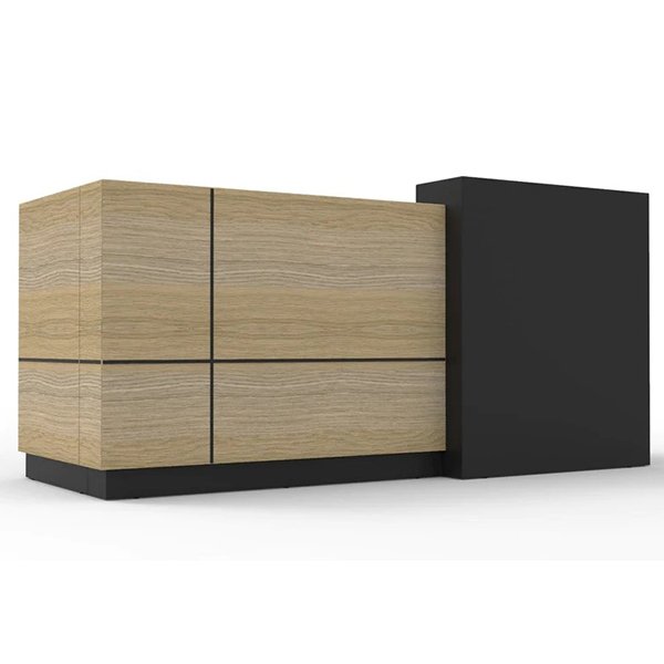 Sempre Reception Counter - Black