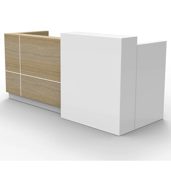 Sempre Reception Counter - White