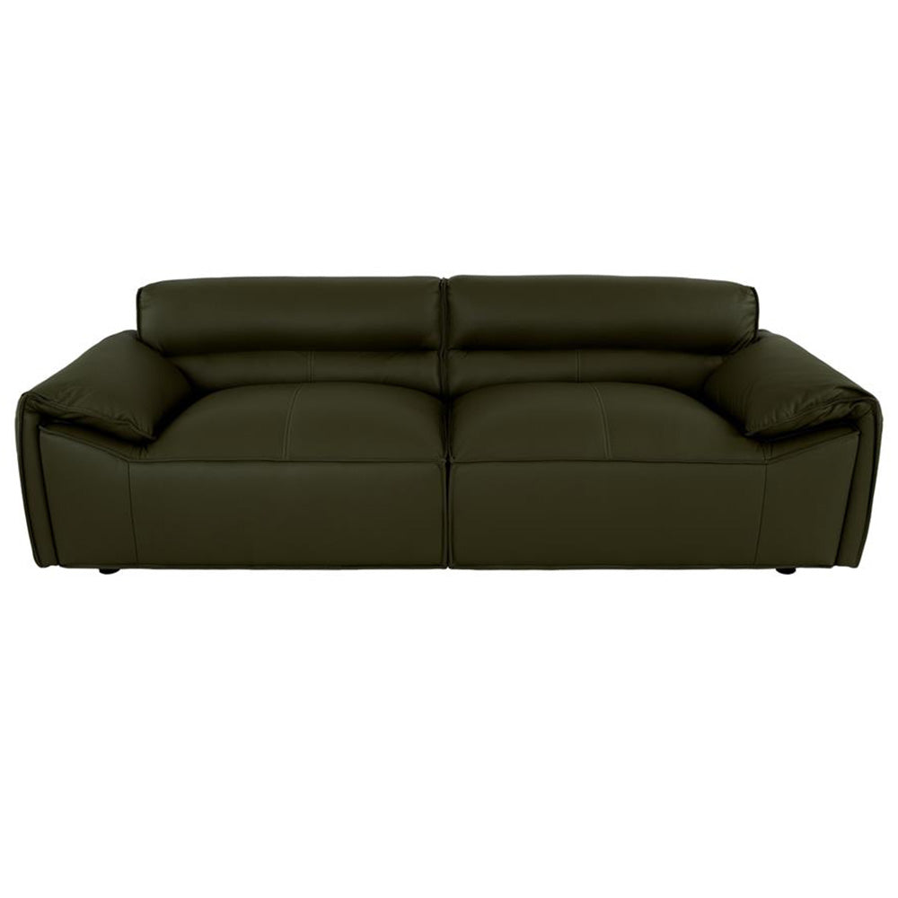 Senna 2 Seater Sofa - Olive Full Leather