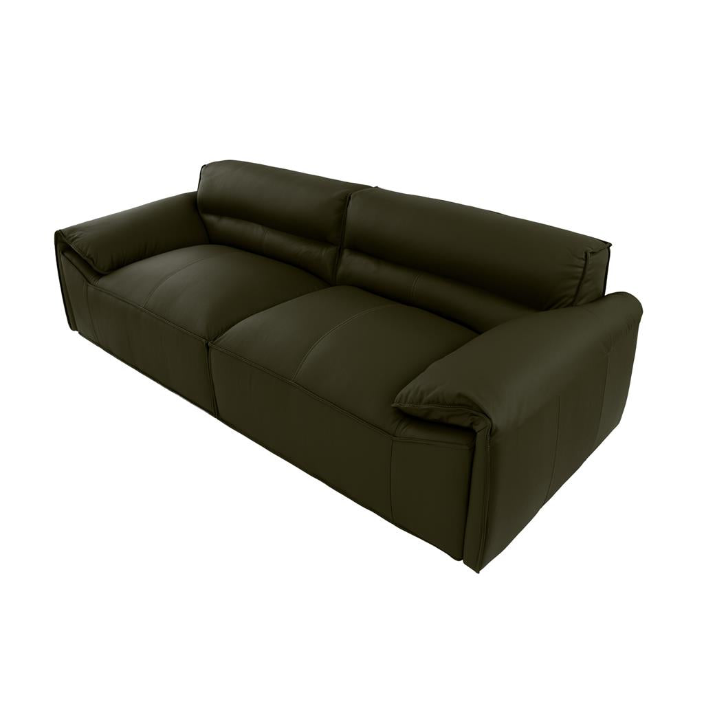 Senna 2 Seater Sofa - Olive Full Leather