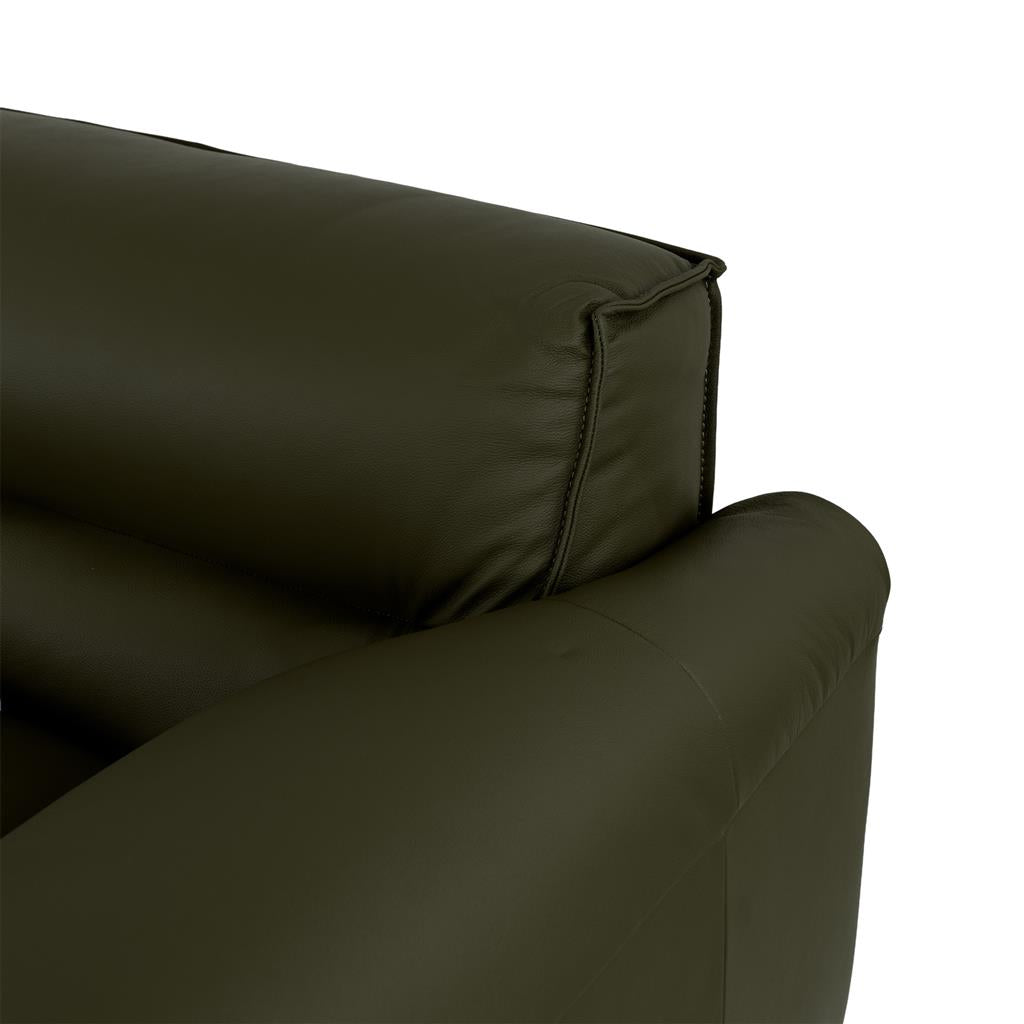 Senna 2 Seater Sofa - Olive Full Leather