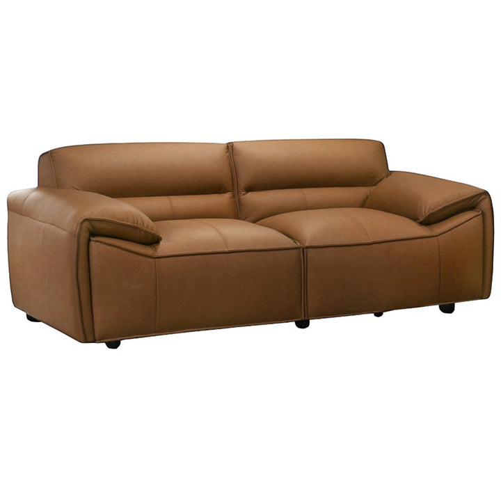 Senna 2 Seater Sofa - Tan Full Leather