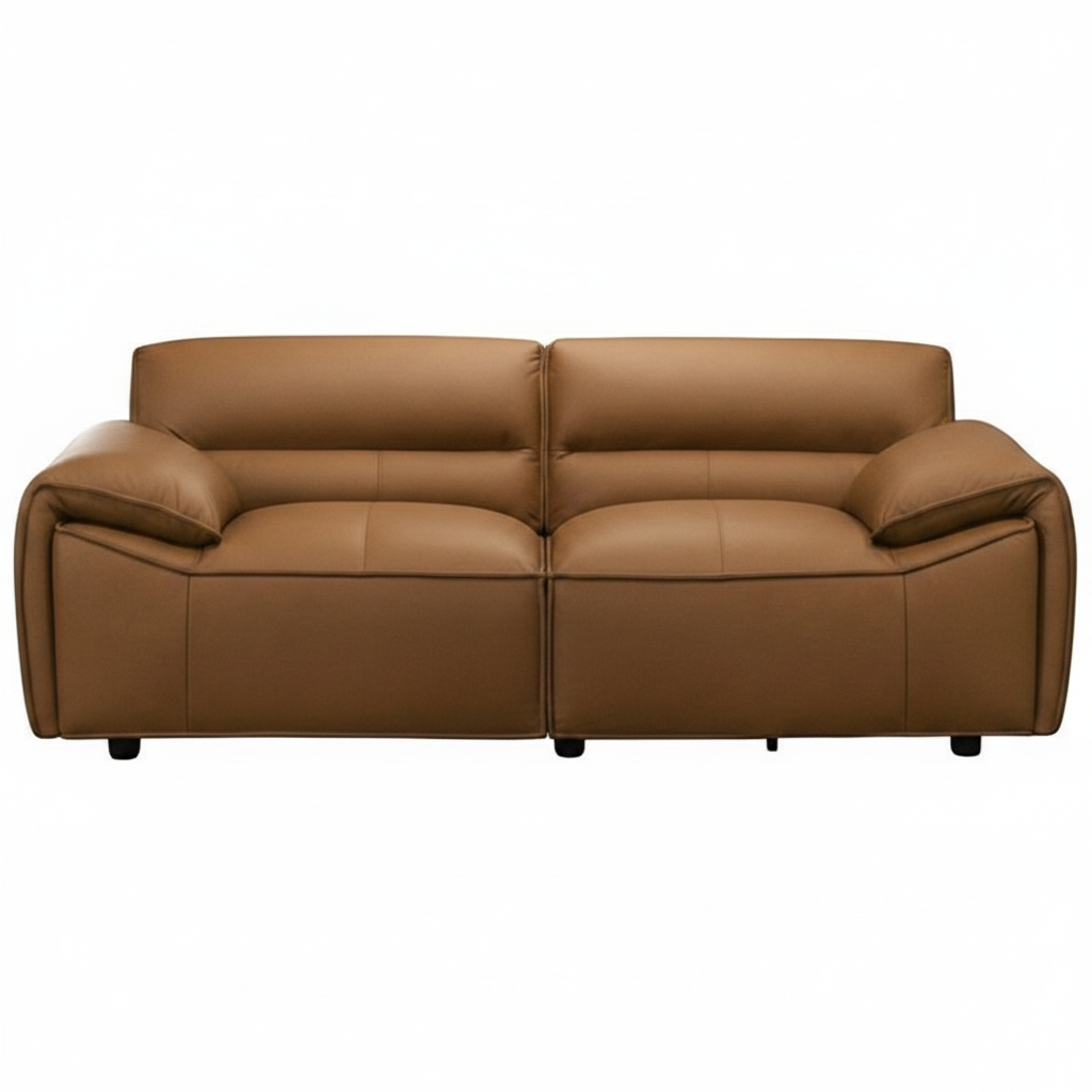 Senna 2 Seater Sofa - Tan Full Leather