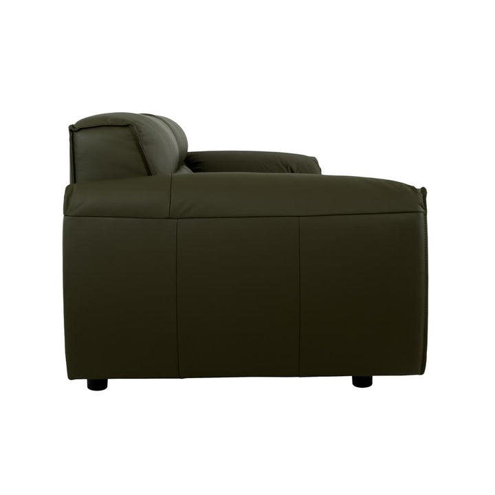 Senna 3 Seater Sofa - Olive Full Leather