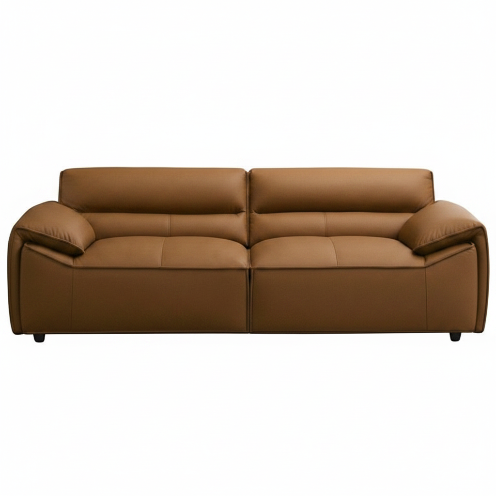 Senna 3 Seater Sofa - Tan Full Leather