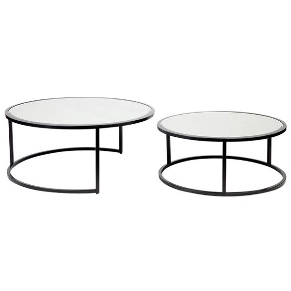 Serene Nesting Coffee Tables - Black