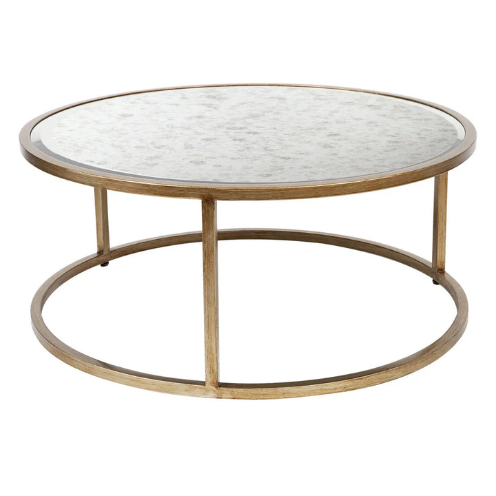 Serene Nesting Coffee Tables - Antique Gold