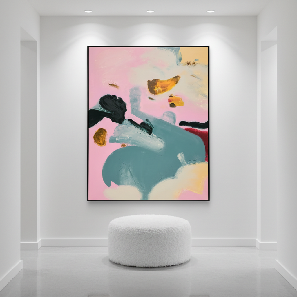 Serenity in Motion Oil On Canvas Painting