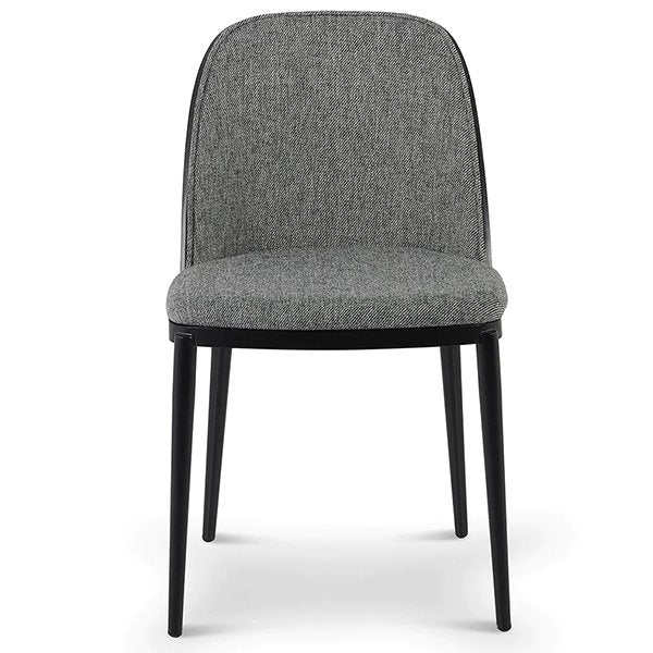 Set of 2 - Paxton Dining Chair - Lava Grey