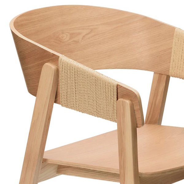 Set of 2 - Phelps Dining Chair - Natural