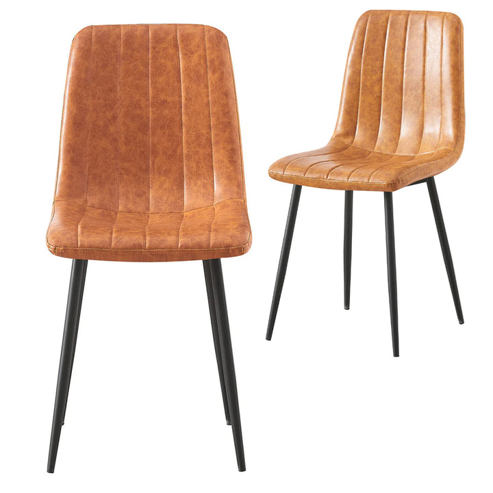 Set of 2 - Sarmiento ECO Leather Dining Chair