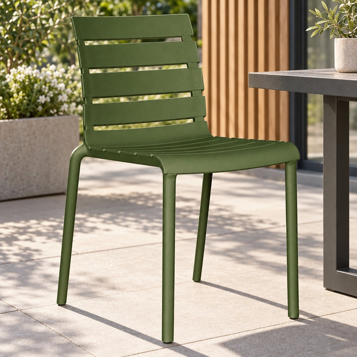 Shayol Outdoor Dining Chair - Green