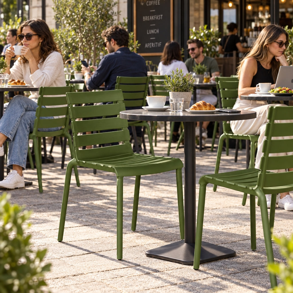 Shayol Outdoor Dining Chair - Green