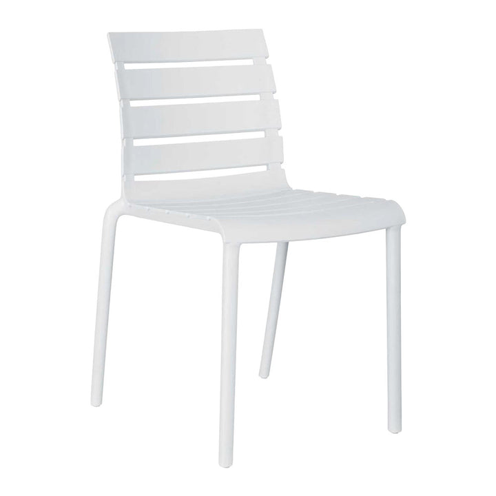 Shayol Outdoor Dining Chair - White