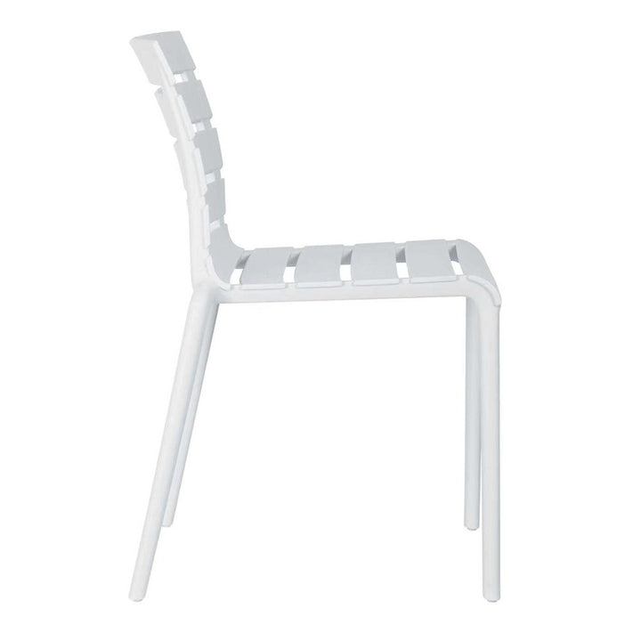 Shayol Outdoor Dining Chair - White