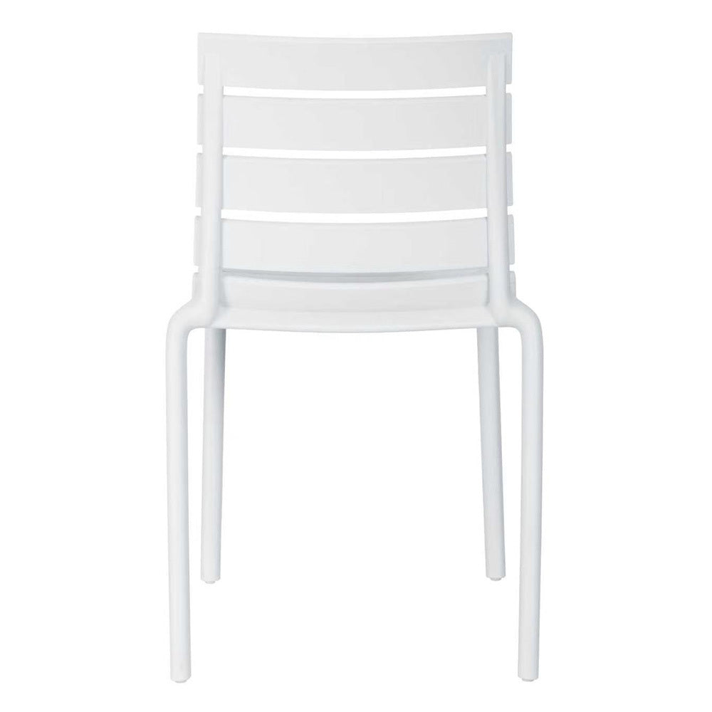 Shayol Outdoor Dining Chair - White