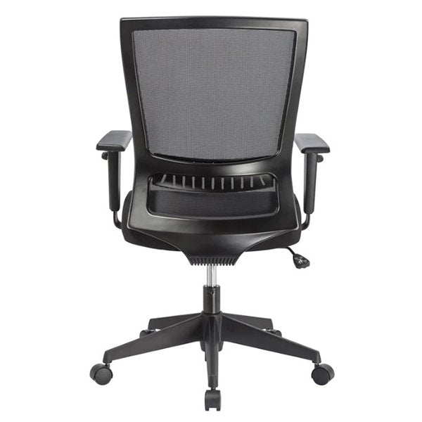 Shirley Mesh Ergonomic Office Chair with Headrest - Black