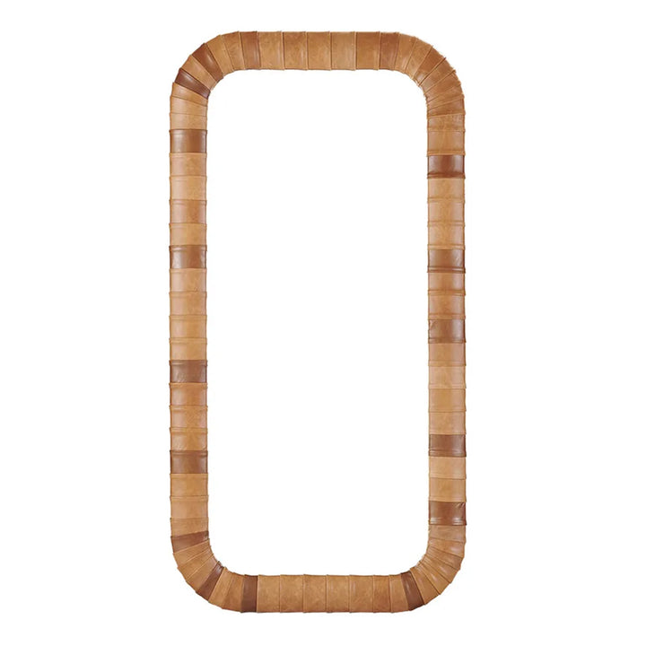 Aria Leather Wall Mirror