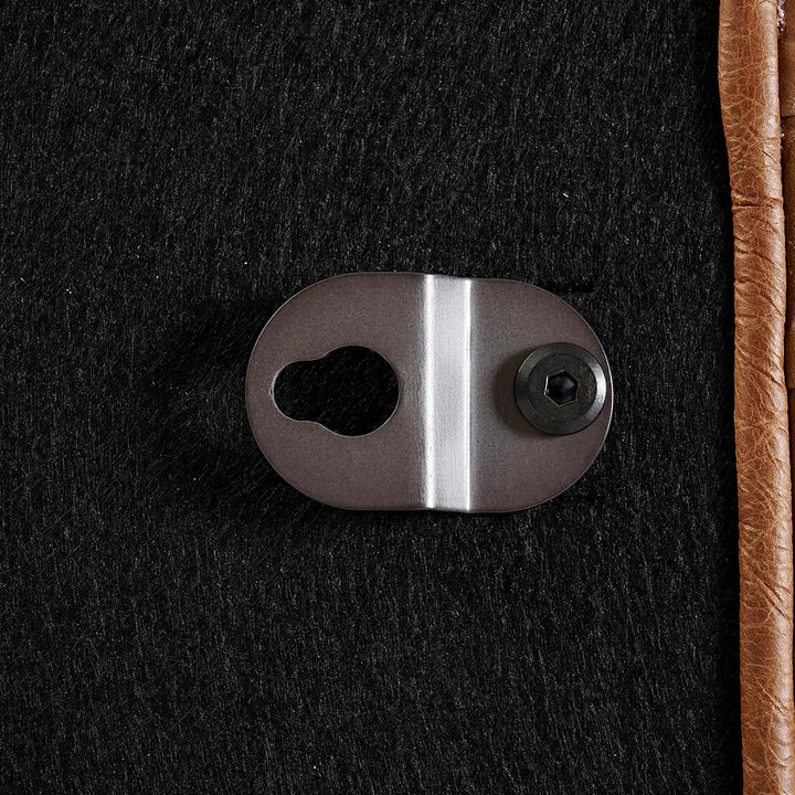 Cassa Vida Leather Wall Mirror