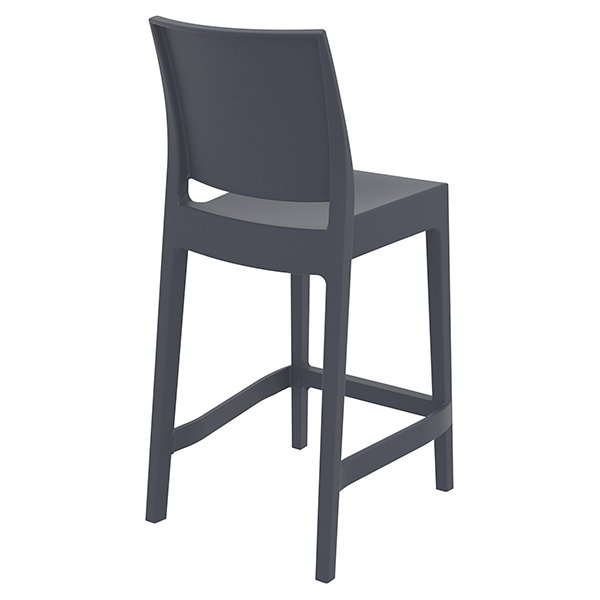 Siesta Maya 65 Commercial Grade Outdoor Bar Stool - Anthracite