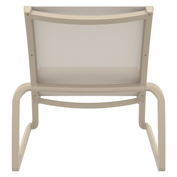 Siesta Pacific Commercial Grade Indoor Outdoor Lounge Chair - Taupe