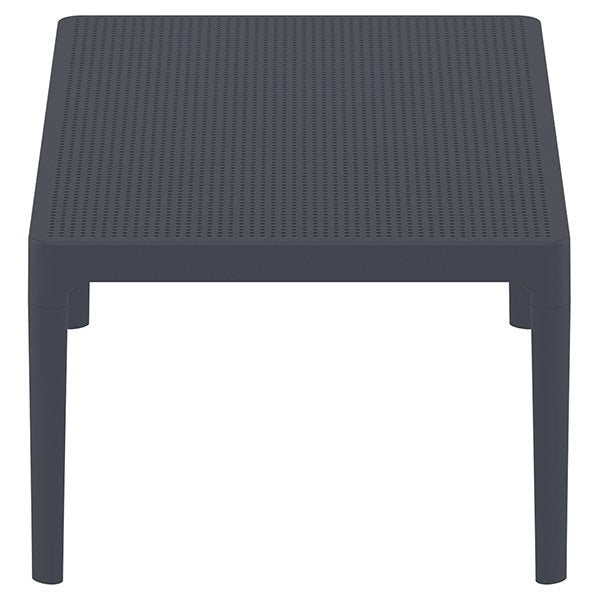 Siesta Sky Commercial Grade Indoor Outdoor Coffee Table 100cm - Anthracite