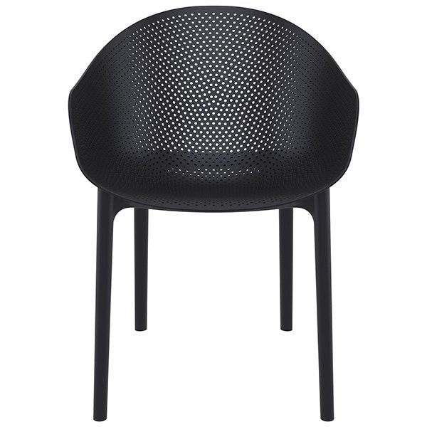 Siesta Sky Indoor Outdoor Dining Chair - Black